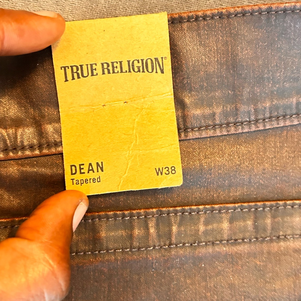 True Religion Men's Copper Skinny Jeans - Picture 5 of 10
